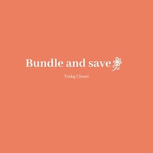 Bundle two or more items and save.